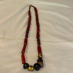 Earth tone necklace